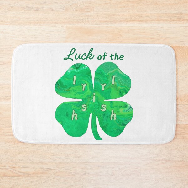 Item preview, Luck of the Irish - Shamrock - Flow Art / Pour Painting - jdp-15-0016 designed and sold by ANomadDesigns.