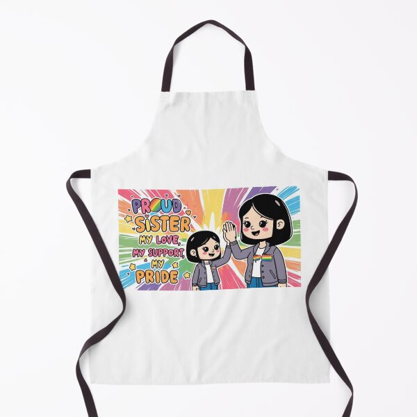 Item preview, Proud Sister with Rainbow Pride designed and sold by StormArte.