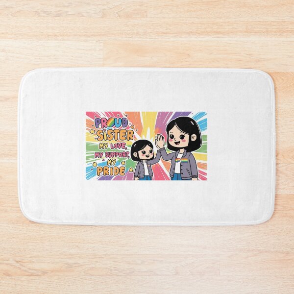 Item preview, Proud Sister with Rainbow Pride designed and sold by StormArte.