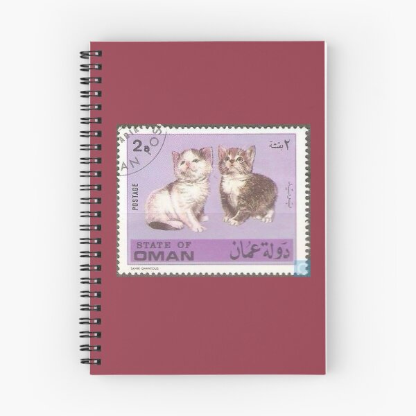 Artikelvorschau, Katzen-Briefmarke entworfen und verkauft von Spiralweather.