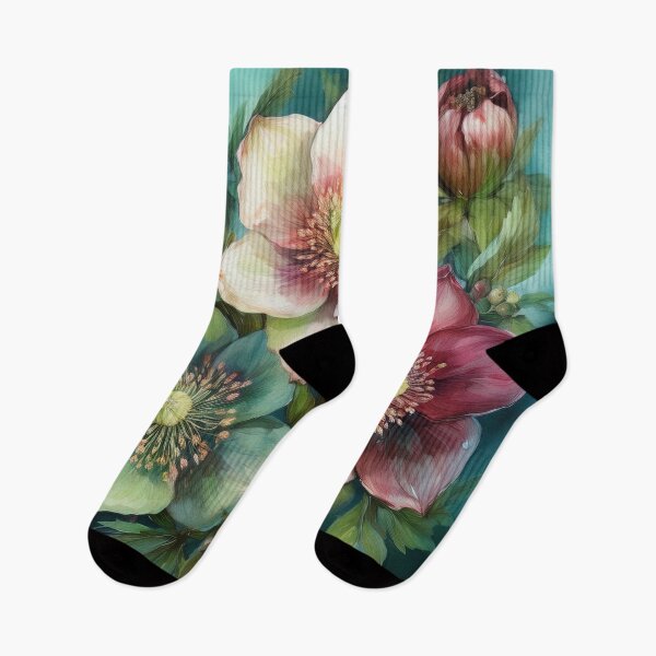 Item preview, hellebores designed and sold by Valentina-V.