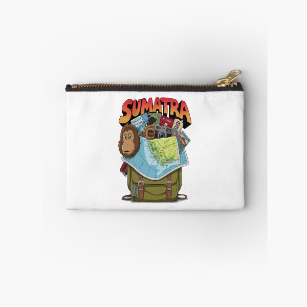 Item preview, Sumatra Indonesia Orangutan travel - Sumatra Asian Adventure Backpacking designed and sold by stickercuffs.