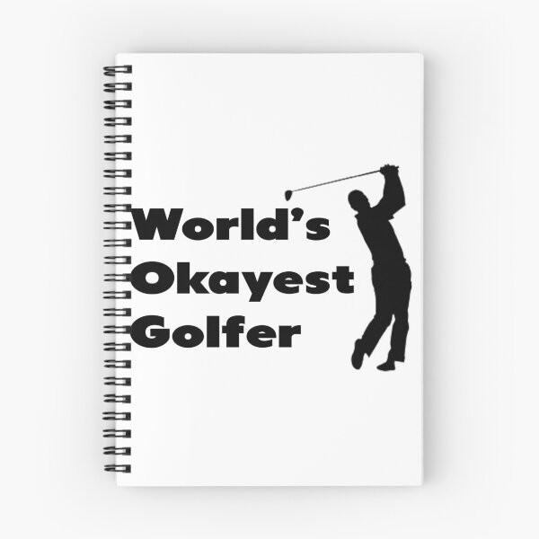 Item preview, World's Okayest Golfer - Humorous Golf Shirts designed and sold by TKUP22.