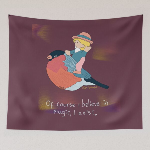 Item preview, magic Polly bird cute Olga Schembri  designed and sold by Keddmia.