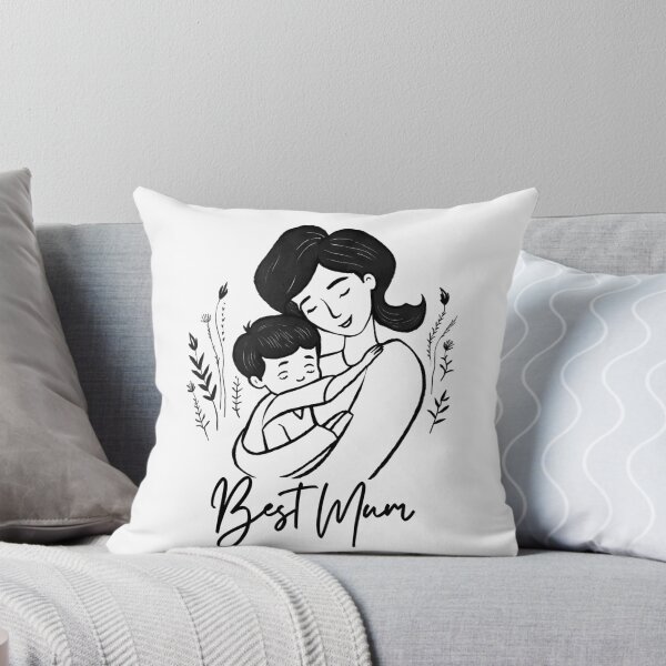 Item preview, Best Mum – Mom & Son, Mother and Child Hug, Mother's Day designed and sold by holapo.