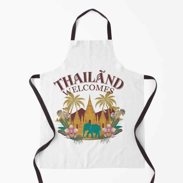 Item preview, Thailand Welcomes Flag Map Bangkok, Menam River designed and sold by AnimalsDH305.