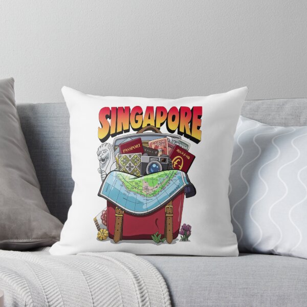 Item preview, Singapore travel Asia Malaysia - Singapore Asian Adventure Backpacking designed and sold by stickercuffs.