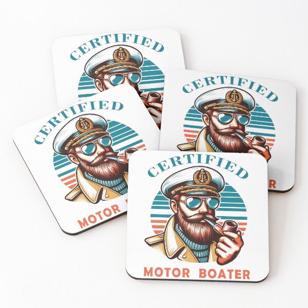 Item preview, Certified Motor Boater designed and sold by YatoMino.