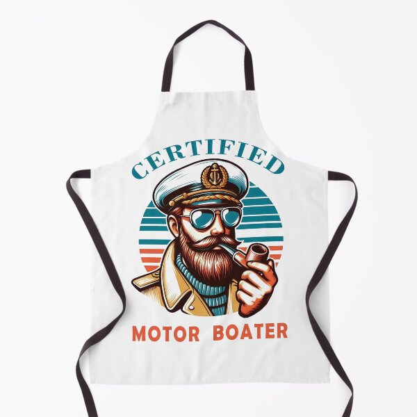 Item preview, Certified Motor Boater designed and sold by YatoMino.