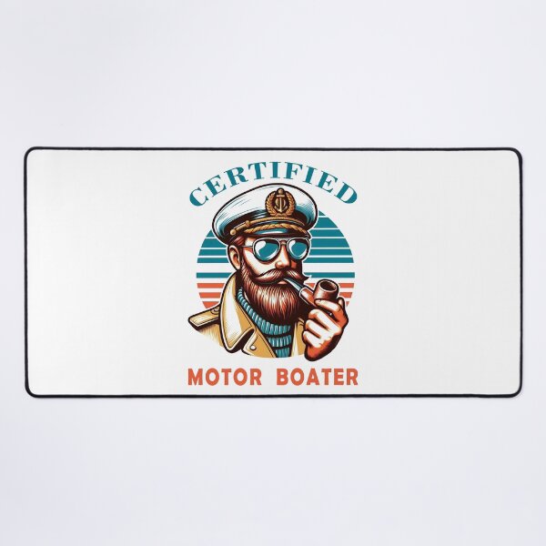 Item preview, Certified Motor Boater designed and sold by YatoMino.