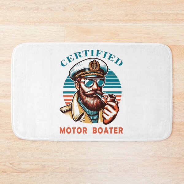 Item preview, Certified Motor Boater designed and sold by YatoMino.