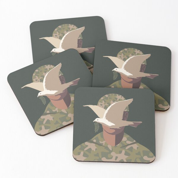 Item preview, Soldier with a dove of peace designed and sold by Anna Krawczyk.