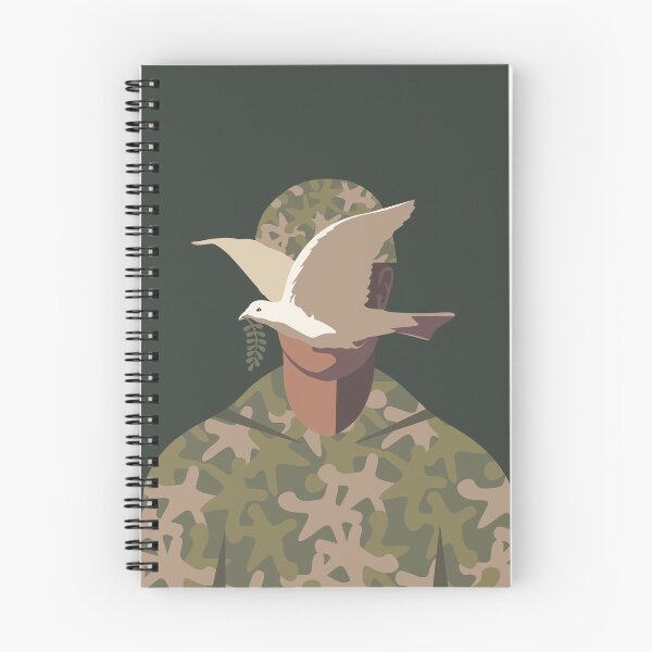 Item preview, Soldier with a dove of peace designed and sold by Anna Krawczyk.