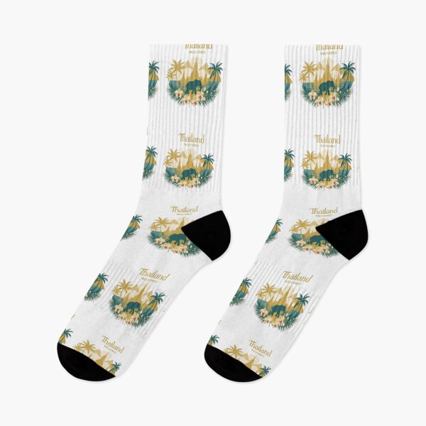 Item preview, Thailand Welcomes Flag Map Bangkok, Menam River designed and sold by AnimalsDH305.