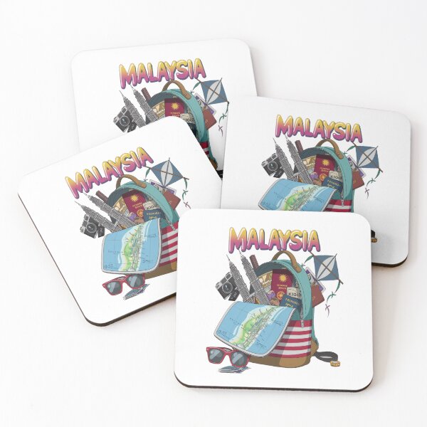 Item preview, Singapore travel Asia Malaysia - Malaysia Asian Adventure Backpacking designed and sold by stickercuffs.