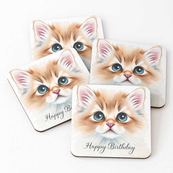 Item preview, Happy birthday sweet kitty designed and sold by nicnacc.