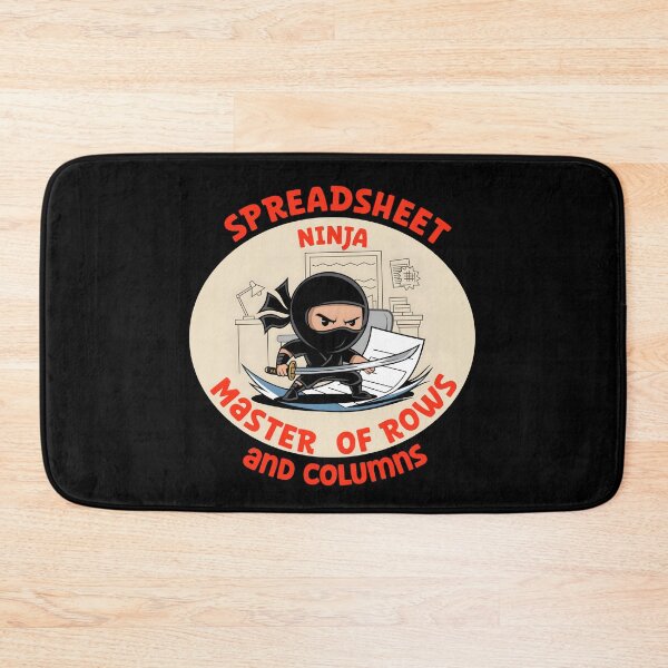 Item preview, Spreadsheet Ninja: Excel Data Lover designed and sold by Dot1001.