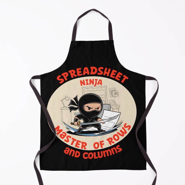 Item preview, Spreadsheet Ninja: Excel Data Lover designed and sold by Dot1001.