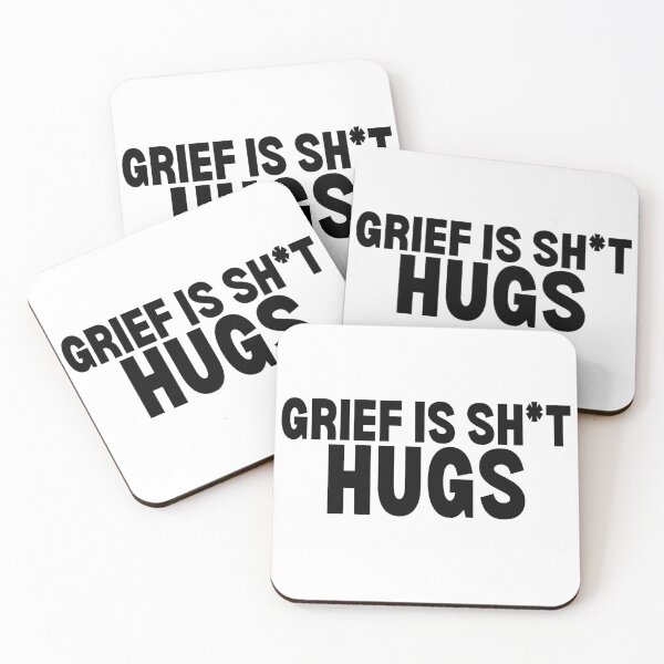 Item preview, Grief is Shit Black and White designed and sold by DazzledPenguin.