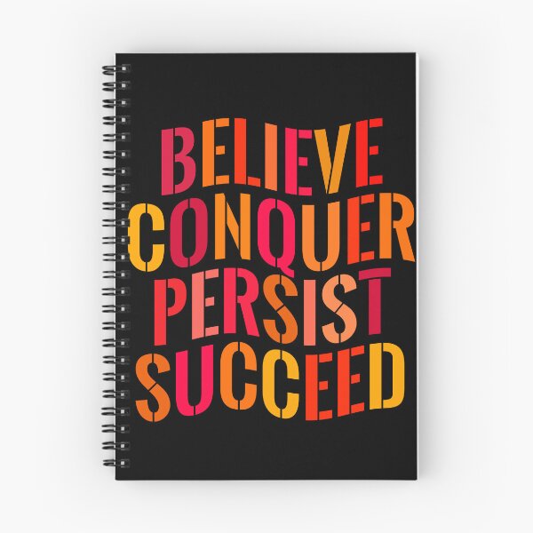 Item preview, Believe, conquer, persist, succeed designed and sold by Flexteeshirt.