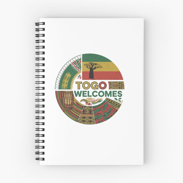 Item preview, Togo Welcomes Flag Map Lomé, Togo mountains designed and sold by AnimalsDH305.