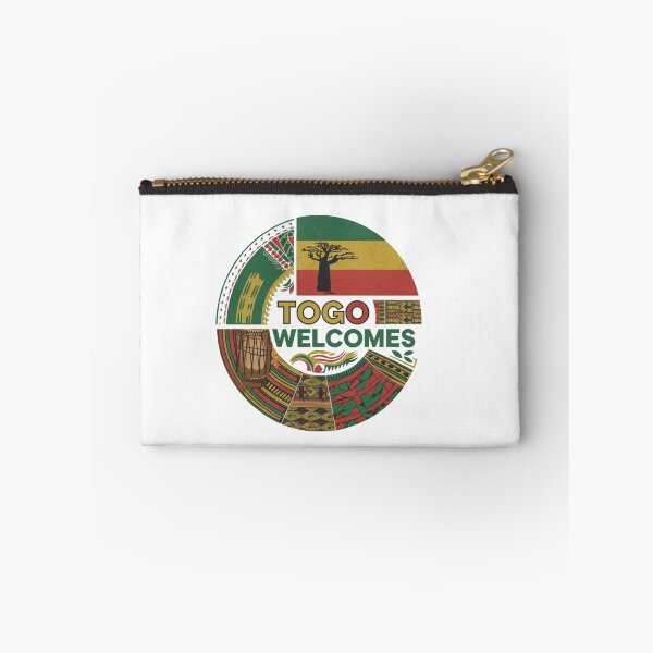Item preview, Togo Welcomes Flag Map Lomé, Togo mountains designed and sold by AnimalsDH305.