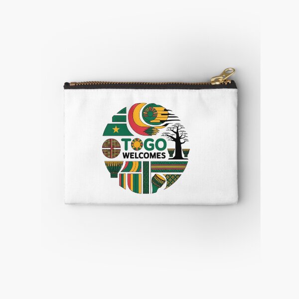 Item preview, Togo Welcomes Flag Map Lomé, Togo mountains designed and sold by AnimalsDH305.
