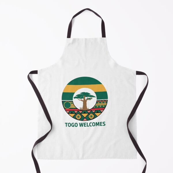 Item preview, Togo Welcomes Flag Map Lomé, Togo mountains designed and sold by AnimalsDH305.