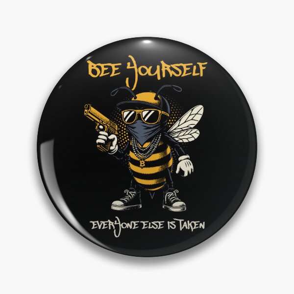 Item preview, Bee yourself - Gangster Bee Cool designed and sold by beDiceDesigns.
