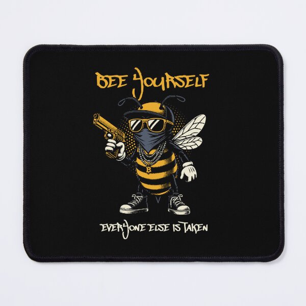 Item preview, Bee yourself - Gangster Bee Cool designed and sold by beDiceDesigns.