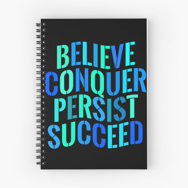 Item preview, Believe, conquer, persist, succeed designed and sold by Flexteeshirt.