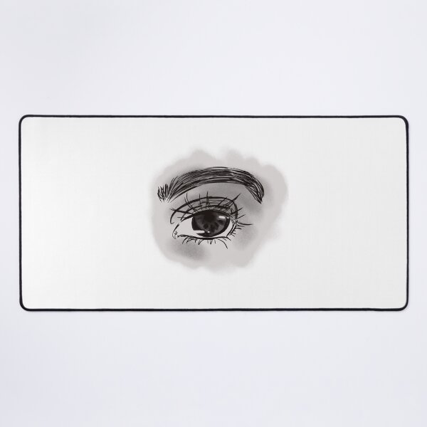 Item preview, charcoal effect eye designed and sold by Kalhanne.
