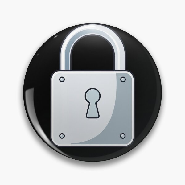 Item preview, Modern Padlock Icon Illustrating Security and Protection designed and sold by artwaves.