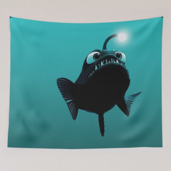 Item preview, The Angler’s Ascent designed and sold by Angry Swan Designs.