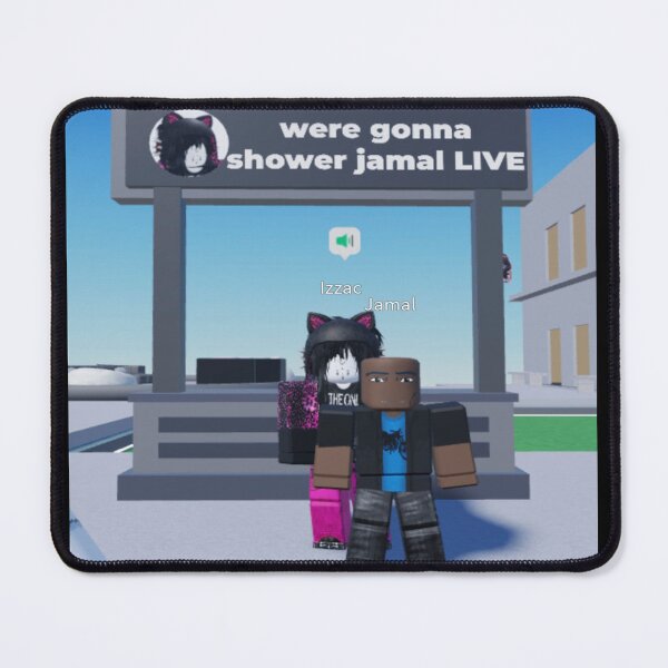 Item preview, Funny Roblox mic up meme designed and sold by adrian122623.