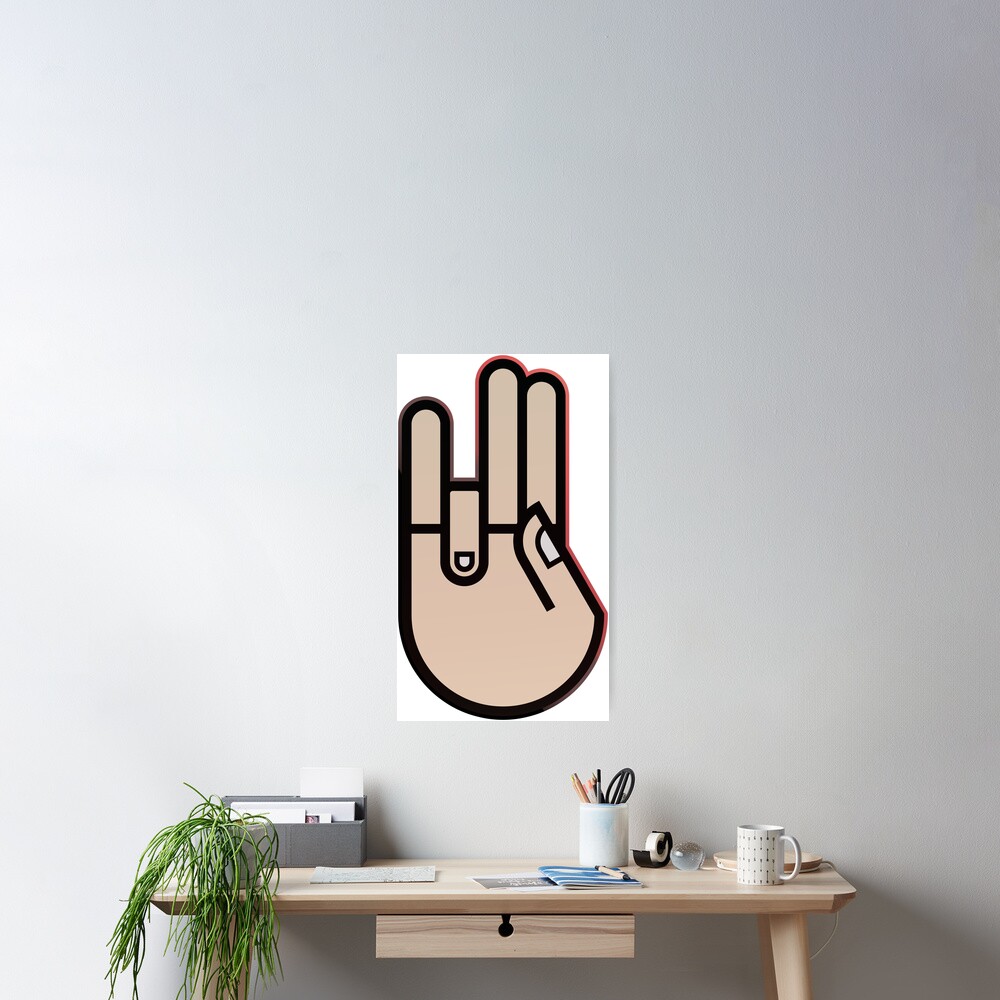 ""The Shocker Emoji" aka 2 in the pink 1 in the stink" Poster for Sale by sublimepw Redbubble