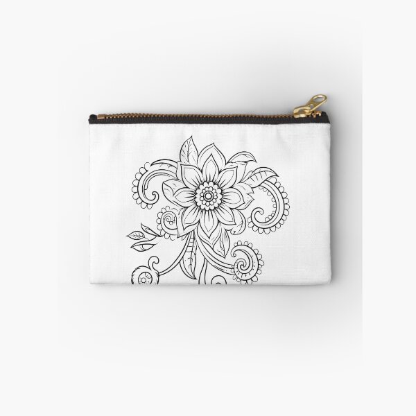 Item preview, Flower Coloring Page Pattern  designed and sold by DavidColoring.