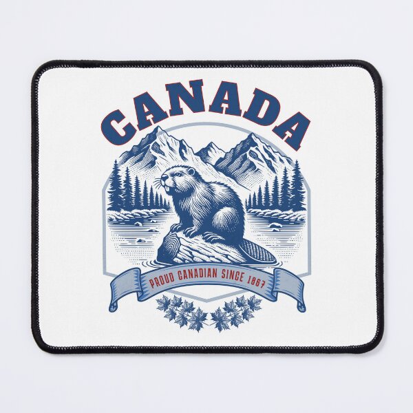 Item preview, PROUD CANADIAN SINCE 1867 - VINTAGE BEAVER CANADA designed and sold by justyna-s28.