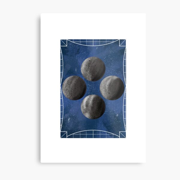 Aperçu de l'œuvre Lunes abstraites créée et vendue par Lunarviewpoint.