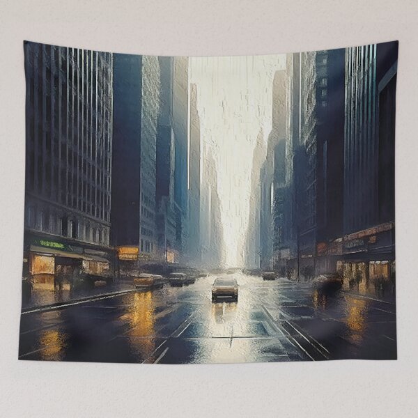 Item preview, New York in the rain designed and sold by Leuil.