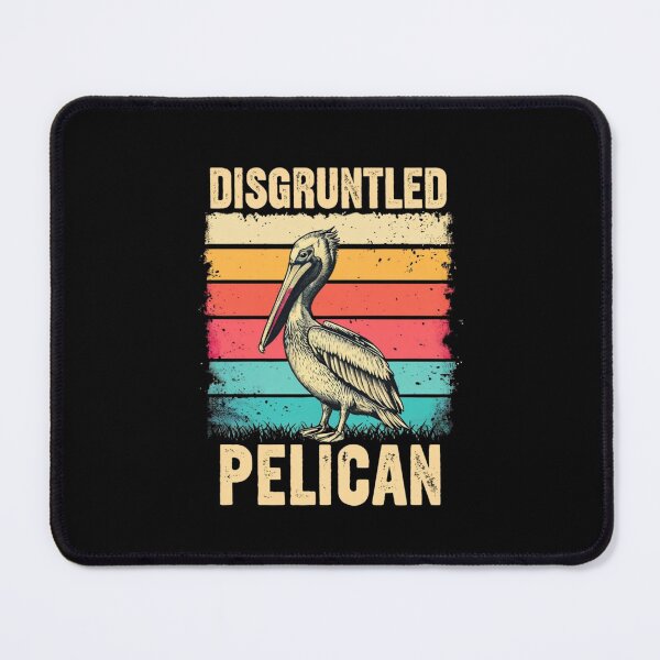 Item preview, Vintage Disgruntled Pelican Retro T-Shirt – Funny Bird Lover Gift for Pelican Fans designed and sold by Colorful-Garden.