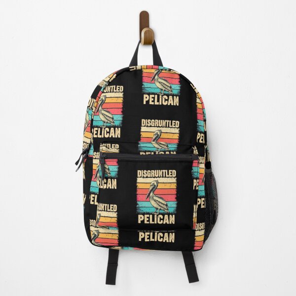 Item preview, Vintage Disgruntled Pelican Retro T-Shirt – Funny Bird Lover Gift for Pelican Fans designed and sold by Colorful-Garden.