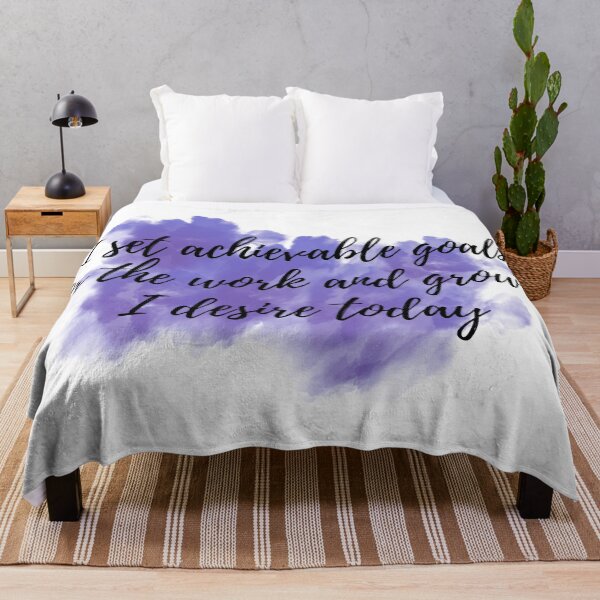 Item preview, I set achievable goals for the work and growth I desire today - Positive Affirmations - For Work [ 2025 - Collection ] designed and sold by elmsstudios.