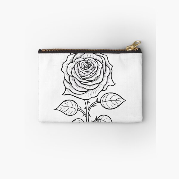 Item preview, Flower Rose #2 Coloring Page Pattern  designed and sold by DavidColoring.