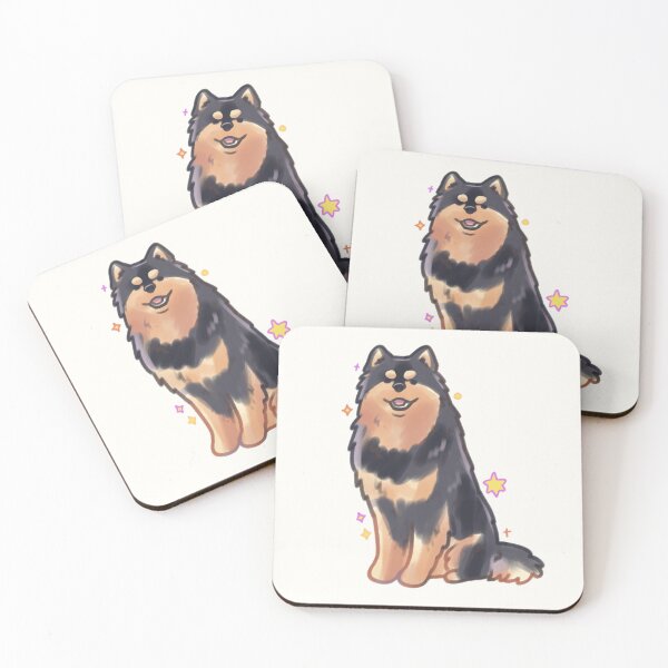 Item preview, Cute Finnish Lapphund illustration  designed and sold by Mayarartsy.