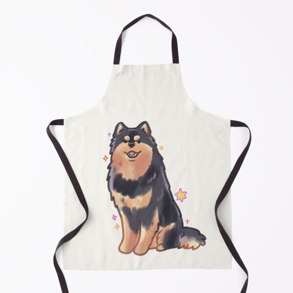 Item preview, Cute Finnish Lapphund illustration designed and sold by Mayarartsy.