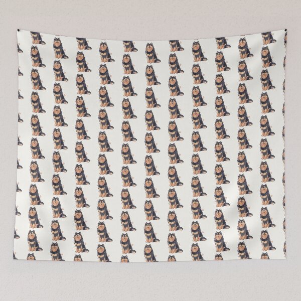Item preview, Cute Finnish Lapphund illustration  designed and sold by Mayarartsy.