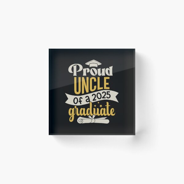 Item preview, Graduation 2025 Proud Uncle Of A Graduate Family Celebration designed and sold by eclecTEEq.