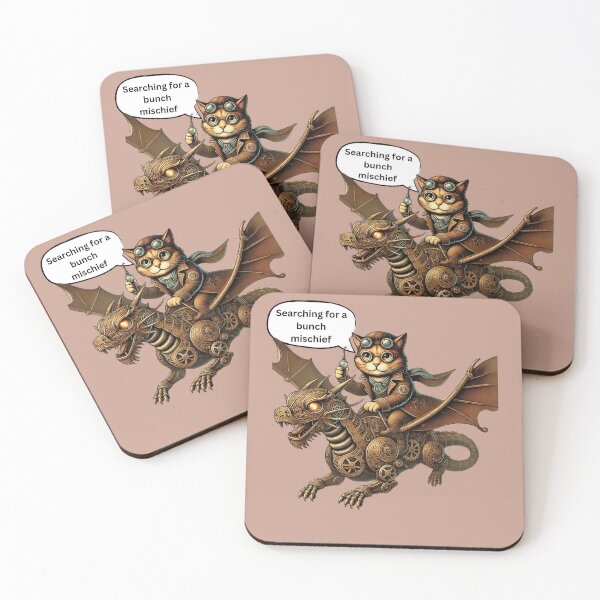 Item preview, ¡Gatito Steampunk en una misión de travesuras! designed and sold by Design Delinquent.