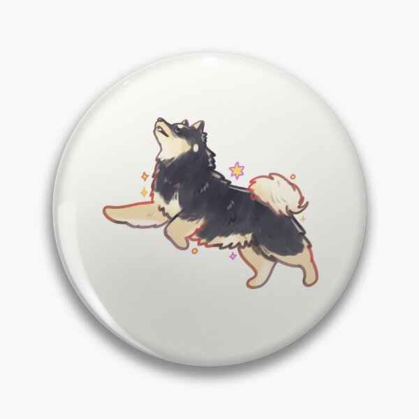 Item preview, Black Finnish Lapphund   designed and sold by Mayarartsy.